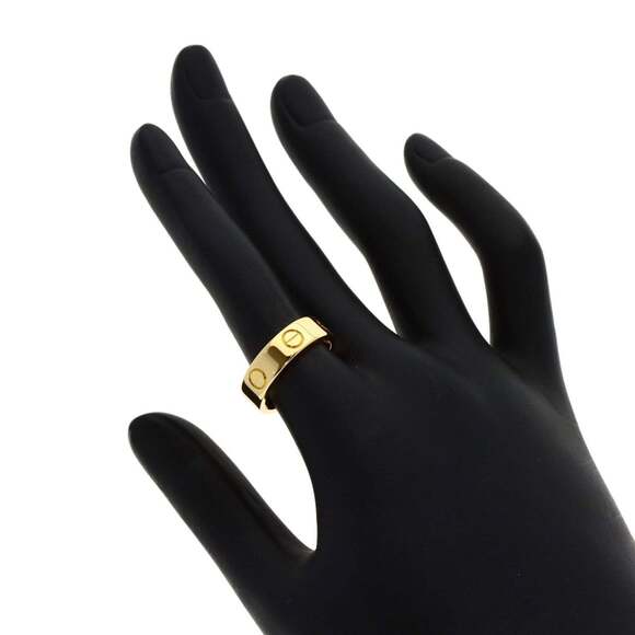 CARTIER Authentic 18k Yellow Love Ring #52 display picture 1